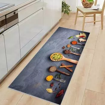 Mosimoso Home K025 Digital Printed Dot Sole Kitchen Carpet