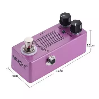 MOSKY MP-51 Spring Reverb Mini Single Гитарная педаль эффектов True Bypass