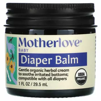 Motherlove, Baby, бальзам под подгузник, 1 жидкая унция (29,5 мл)