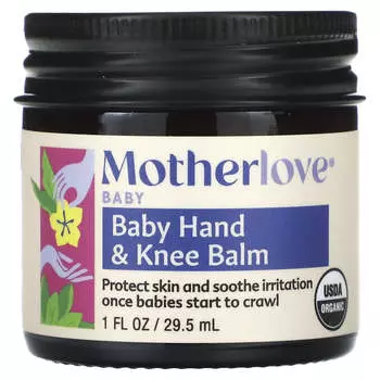 Motherlove, Детский бальзам для рук и коленей, 1 жидкая унция (29,5 мл)