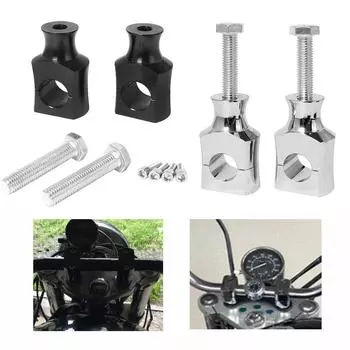 Мотоцикл Harley Prince модифицированный ретро руль с седлом и фиксированной колонкой 25mm чёрный