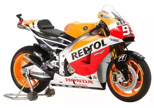 Мотоцикл серии Tamiya Repsol Honda RC213V 14130 1/12 №130 14