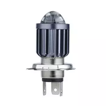 Мотоциклетная фара H4 Ba20D Led Moto Fisheye Lens P15D-25-1 Белая желтая лампа
