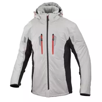 Мотоциклетная куртка Komine Stretchable WP Over Jacket Light WM JK-620 Pop-up Серый/Черный