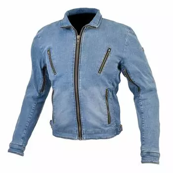 Мотоциклетная куртка Komine, защитная джинсовая куртка, стираная, индиго, 4XL, на осень, стандарт CE, уровень 2, стандарт CE, защитные джинсы, эластичные
