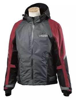 Мотоциклетная куртка Ride Winter Jacket Серый Красный Размер L [Urbanism] UNJ-101