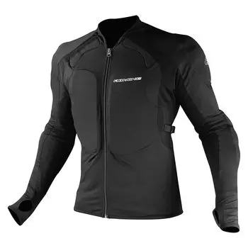 Мотоциклетная защитная куртка Komine Armored Top Inner Wear черного цвета 2XL 454 Protector CE Standard SK-625 чёрный