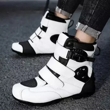 Мотоциклетные гоночные карьерные велосипедные ботинки Bota Motocross Riding Tribe Мотоциклетные ботинки мужские Botas Moto Мотоботы Обувь 37