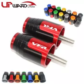 Мотоциклетные ручки для руля, торцевая заглушка для HONDA VFR 400 750 800 800F Fi/W1 VTEC 1200F 1200X Crosstourer