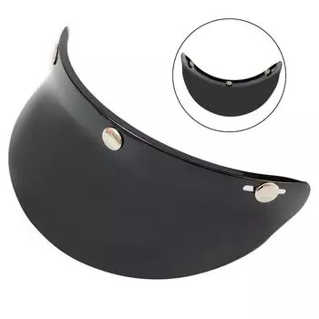 Мотоциклетный шлем 250 мм X 80 мм Peak 3-Snap Black Helmets