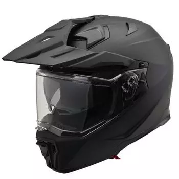 Мотоциклетный шлем Daytona Off-Road SG Standard ABS+PC Pinlock Seat в комплекте с внутренним козырьком DN-005WX матово-черный размер M (57-58см) 46542