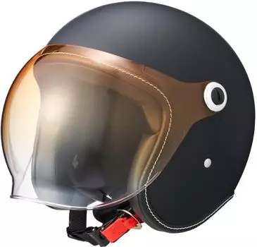 Мотоциклетный шлем MARUSHIN Jet MCJ6 BUBBLE RIDER MEN Размер L Матовый черный Код 05301002 (59~60см) Число