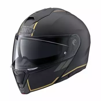 Мотоциклетный шлем Yamaha System ZENITH с солнцезащитным козырьком, модель Graphic Black L, размер YJ-21 GF-01, полуплоский (58~59см) 90791-2368L