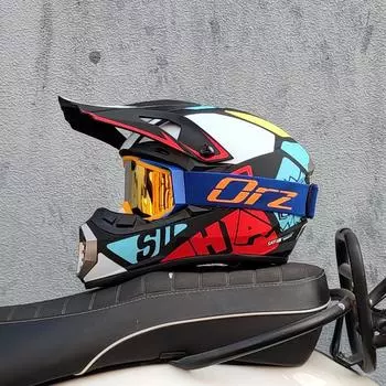 Motocros Kask Cross Downhill Soporte Casco Off Road Шлем Гоночный Классический Мотоцикл Оригинальный Шлем Эндуро Casco Jet Homologado M