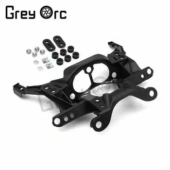 Motorcycle Black Upper Stay Cowl Headlight Bracket For YAMAHA YZF R1 2015 2016 2017 2018 Moto Fairing YZF R1 2015-2019