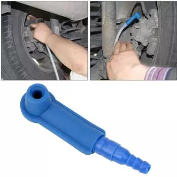 Motorcycle Car Brake Bleeder Exchange Joint Oil Change Drained Kit Connector Tool Accessories For Trucks Trailer Off Road 4x4 синий
