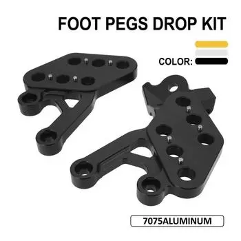 Motorcycle CNC 7075 Aluminum Foot Peg Bracket Extenders For Sur-Ron Sur Ron X S L1E