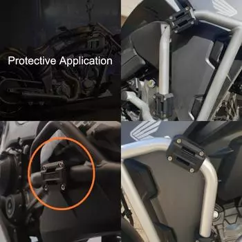 Motorcycle Cover Engine Guards Bumper Protector Crash Bar 22/25/28mm Decorative Accessories Fit For Honda Hornet 600 NC750 CB XL