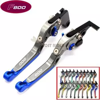 Motorcycle Folding Extendable CNC Moto Adjustable Clutch Brake Levers For BMW F800GS 2008-2018 F800R 2009-2018 F800GT 2013-2018 красный черный
