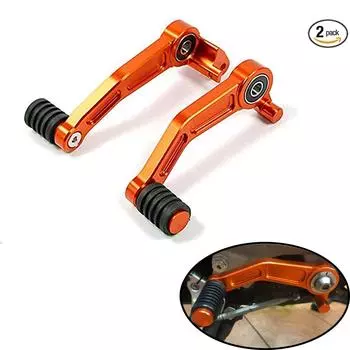 Motorcycle Foot Brake Lever & Gear Shifting Lever Pair CNC Pedal For DUKE 125 200 250 390 duke390 duke125 duke250 2013-2016 чёрный
