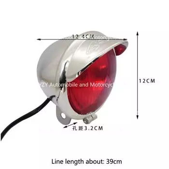 Motorcycle Front Auxiliary Light Black Chrome GN 125 Side Light Accessories External Headlight CM 125 Side Light NEW белый
