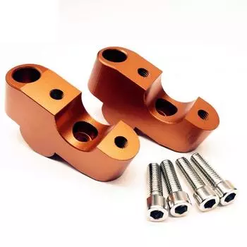 Motorcycle Handle Bar Clamp Raised Extend Handlebar Mount Riser for KTM DUKE390 17-19 серебряный
