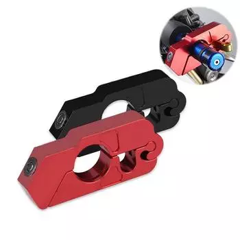 Motorcycle Handlebar Lock Handlebar Brake Handle Solid Lock Imitating Steal Lock Pull Rod ATV Dirt Street Bikes Anti Theft NEW синий
