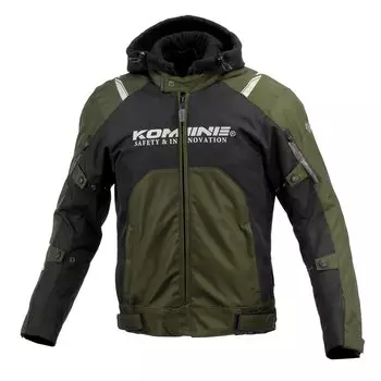 Motorcycle Jacket Protective Winter Jacket Olive XL [Komine] JK-5961 оливковый