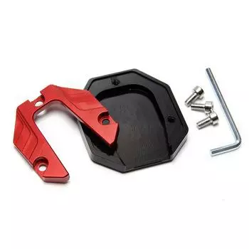 Motorcycle Kickstand Supporting Pad Universal Durable Spare Parts Premium Black