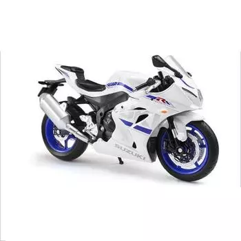 Motorcycle Model Alloy Toy With Inertia Function Design For Daily Gift Kids