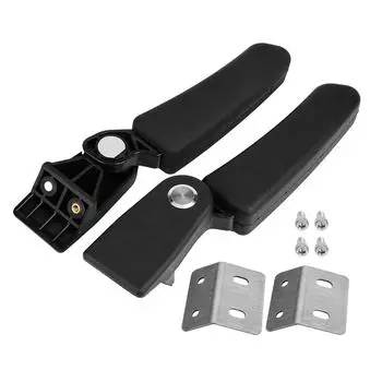 Motorcycle Passenger Rear Folding Top Case Box Rear Seat Armrest Kit for Yamaha чёрный