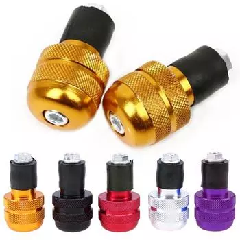 Motorcycle Road MTB Bike Handlebar Hand Grips Bar End Plug 22mm Motor Handlebar Counterweight Grips Ends Motorcycle Parts