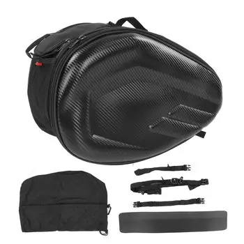 Motorcycle Saddle Bag Large Capacity Stable Structure Motorcycle Storage Bag Transfer (Hydrographic Printing)