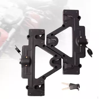Motorcycle Side Bag Mounting Bracket Easy to Install Holder