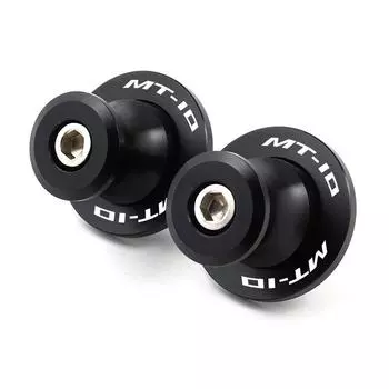 Motorcycle Swingarm Spools CNC 6mm Slider Stand Screws For YAMAHA MT10 MT-10 2016- MT10 SP чёрный