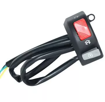 Motorcycle Switches Handlebar Mount Headlight Fog Light Horn Start Kill Switch