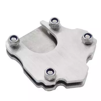 Motorcycles Stainless Steel Side Kickstand Stand Extension Plate Universal
