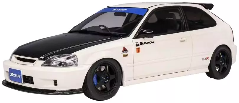 MOTORHELIX Honda Civic Type R Spoon Championship Белый Готовый продукт 1/18 (ЕК9)