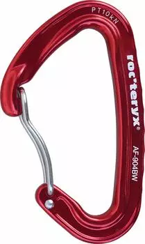Mountain Climbing Wide Nose Carabiner Treceime Red Japanese RTAF904BW roc teryx [Genuine Product]