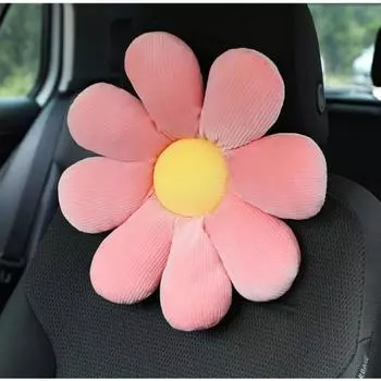 Моющаяся автомобильная подушка для шеи без запаха, хлопковая подушка для шеи из полипропилена для пикника