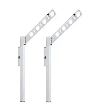 Movable clothes drying hardware for waist wall Arm length 450mm SF45 White DRY WAVE белый