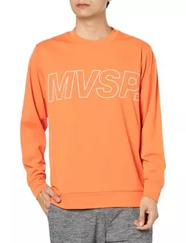 Move Sports Descente Long Sleeve Big MVSP UV Size M T-Shirt, Fleece-Lined, Logo, Sunscreen, Protection,