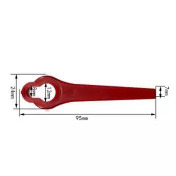 Mower Plastic Lawn Blade Hardware Garden Tool Accessories Extended Cutting Blade