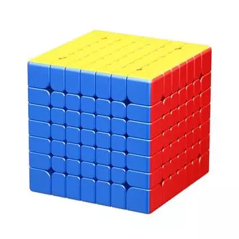 Moyu AoFu WRM 7X7 Магнитный Magic Speed Cube без наклеек Профессиональные игрушки-непоседы Moyu Aofu 7x7 WR M Cubo Magico детские подарки
