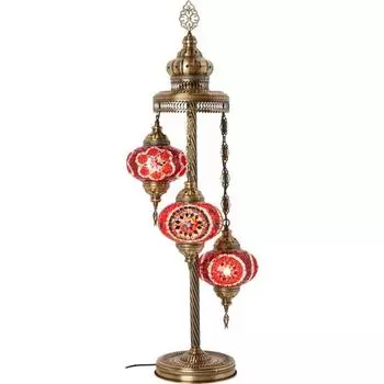 Мозаичный напольный торшер 3 Authentic Lamp