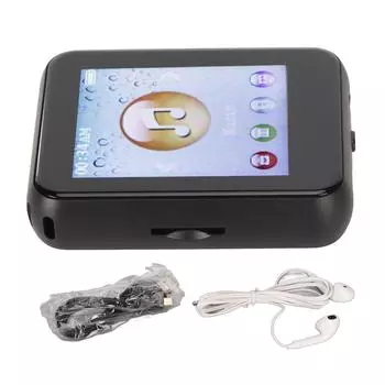 MP3 Bluetooth-плеер HiFi Lossless 1,8-дюймовый сенсорный экран с поддержкой записи 8G MP3-плеер с серебряный