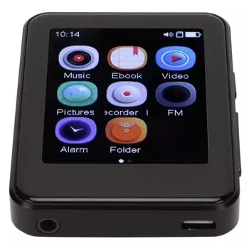 MP3 MP4-плеер Bluetooth 5.0 HiFi Lossless 2,5-дюймовый сенсорный экран записывающий музыкальный плеер с 8GB