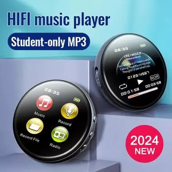 MP3-плеер, интеллектуальный активируемый диктофон с функцией шумоподавления, мини-диктофон с голосовым управлением, динамиком, FM-радио, электронной книгой, Hi-Fi музыкальным плеером 64GB