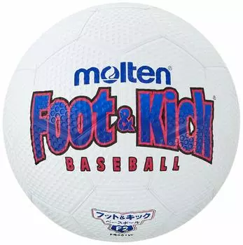 Мяч для бейсбола Molten Foot Kick 2 WHT FB201W и №.