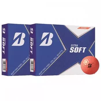 Мяч для гольфа BRIDGESTONE EXTRA SOFT 2021 Модель 24 мяча Оранжевый